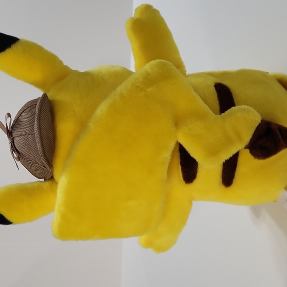 Wct Pokemon Talking Moving Detective Pikachu 12" Plush Stuffed Animal Toy - Picture 7 of 12